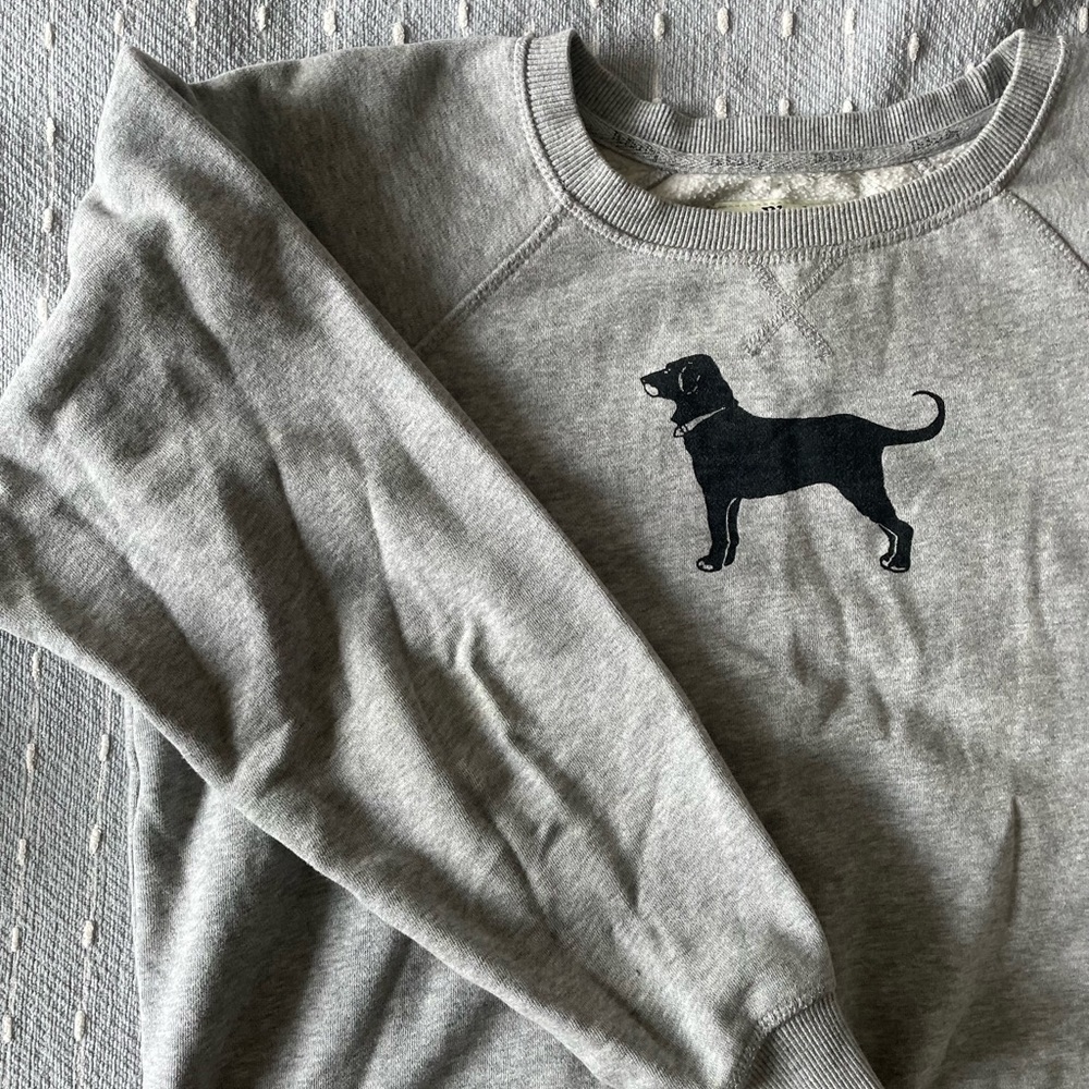 The Black Dog Grey Sweatshirt